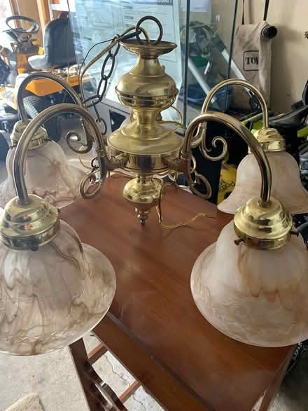 Photo of free Hanging light fixture (Monee) #1