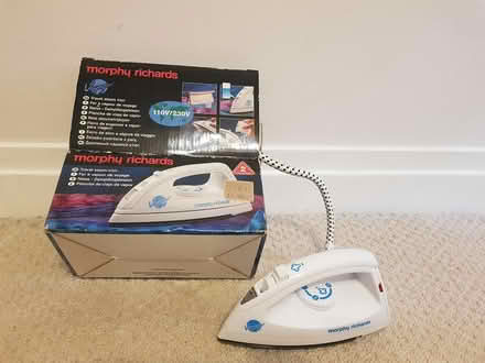 Photo of free Travel Steam Iron (Morphy Richards) (Harrow HA1) #1