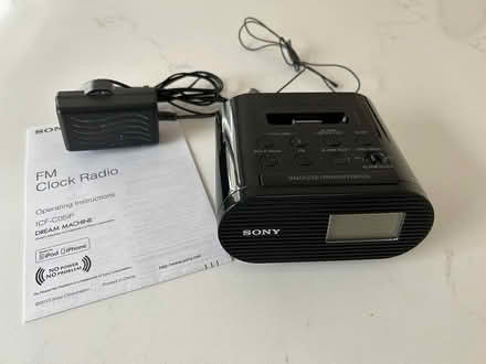 Photo of free Sony clock radio (Shenley WD7) #1