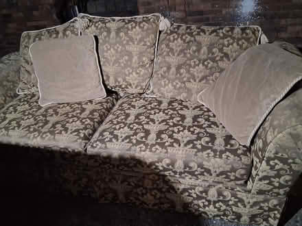 Photo of free Two piece sofa and table (Augusta Ga Highland Avenue) #1