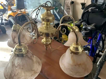 Photo of free Hanging light fixture (Monee) #2