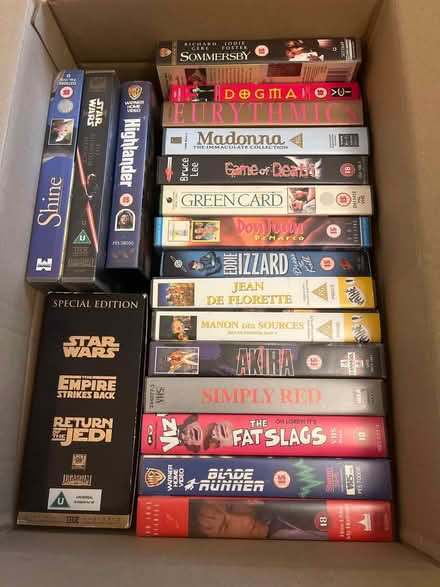 Photo of free vhs videos (Bexhill on sea TN39) #2