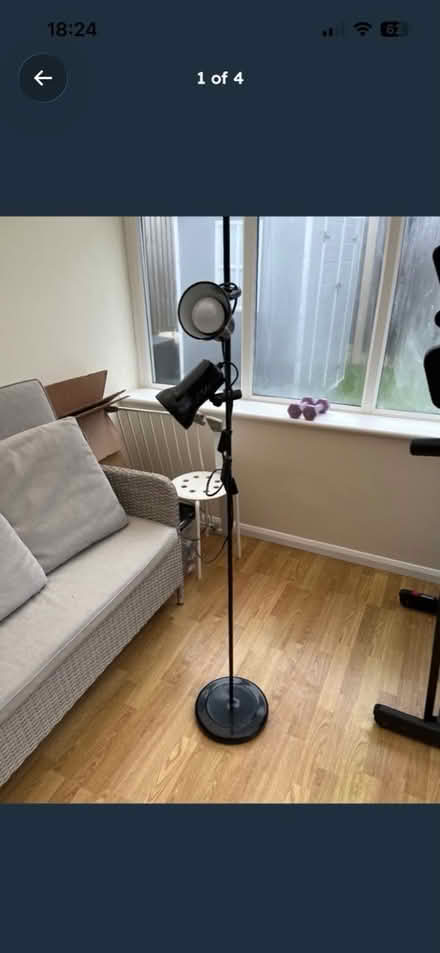 Photo of free Tall lamp - repost due to no show (Rainworth) #1
