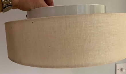 Photo of free Ceiling Light Fixture, Fabric Finish (Lewes BN7) #3