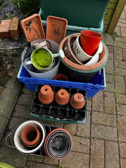 Photo of free Various flower pots (TN2 3HT) #1