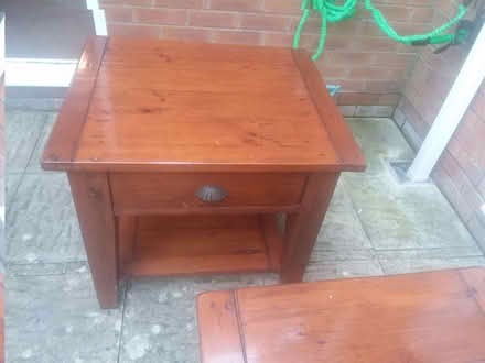 Photo of free Solid Wood side tables x2 (Barton-on-Sea BH25) #3