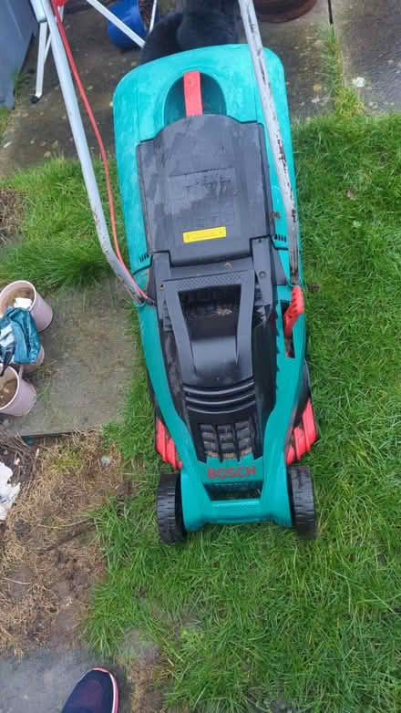 Photo of free Bosch electric lawn mower (Broughton CH4) #1