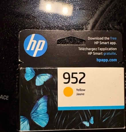 Photo of free HP 952 yellow printer ink (North Green Lake) #1