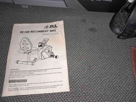 Photo of free Exercise bicycle (Bilton) #2