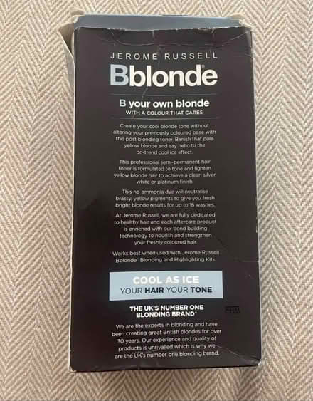 Photo of free Brand New Hair Dye And Toner (SW11) #3