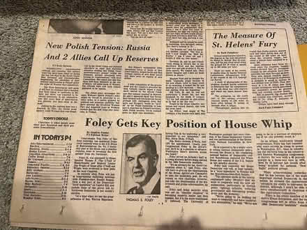 Photo of free historic newspapers - John Lennon (downtown Edmonds) #2