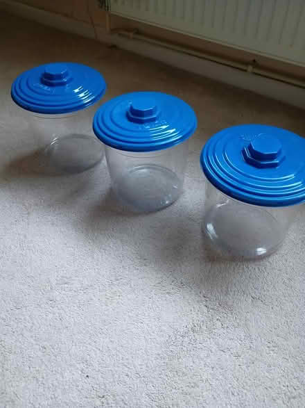 Photo of free Empty Plastic Containers x 4 (Fir Vale S5) #1