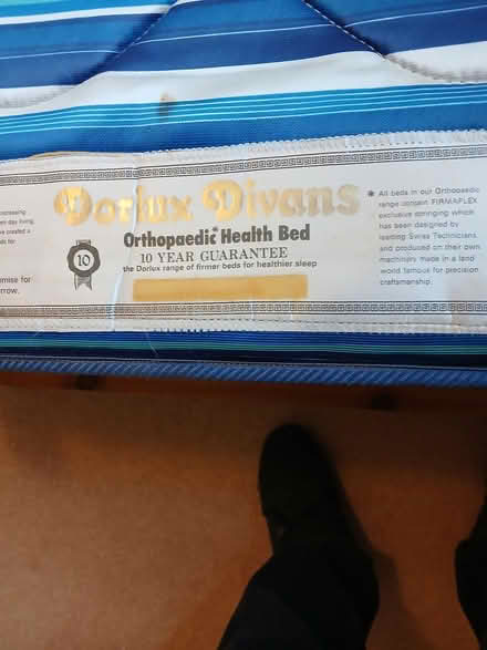 Photo of free Single Pinewood Bed and Mattress (Sevenoaks TN13) #2