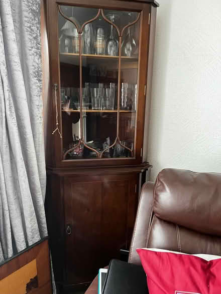 Photo of free Corner cabinet with key (Horsehay TF4) #2