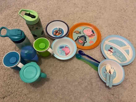 Photo of free Toddler bottles and plates (New barnet EN4) #1