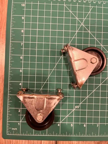 Photo of free 2 wheels on casters (60015) #1