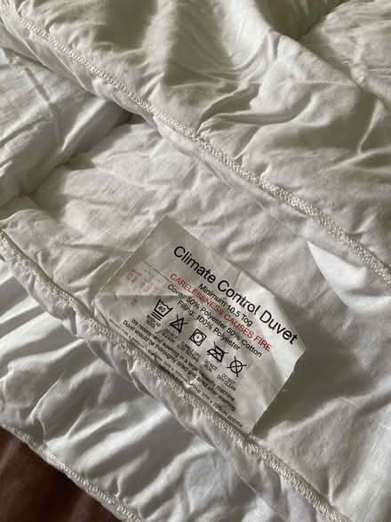 Photo of free King duvet and long pillow (Cleeve hill) #1