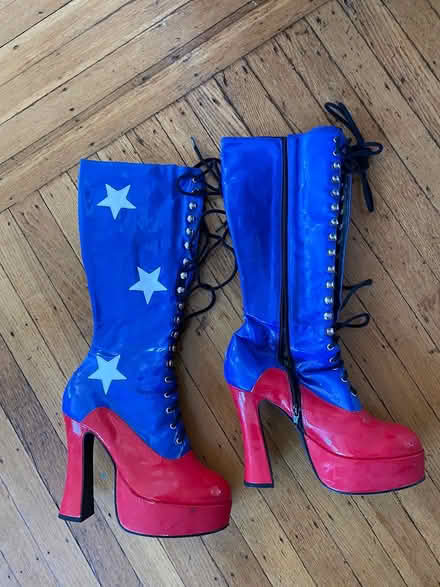Photo of free Wonder Woman boots (Lowell and highland) #1