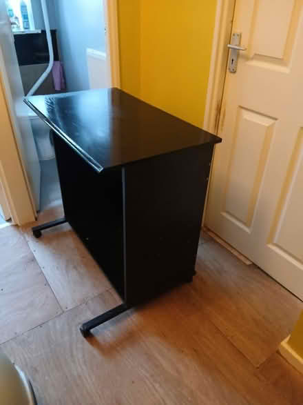 Photo of free Black computer desk (SE22) #2