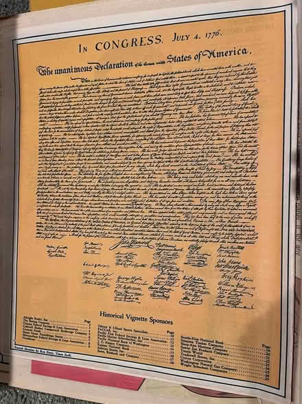 Photo of free Sunday paper from July 4, 1976 (downtown Edmonds) #2