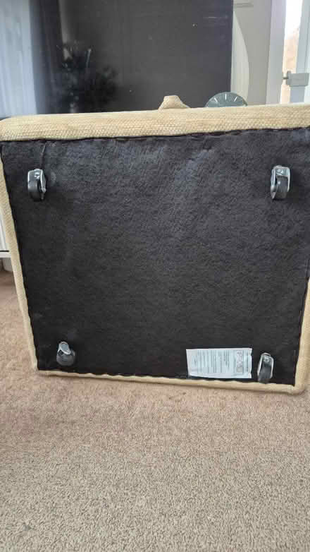 Photo of free Pouffe / Footstool with storage (Danbury, CM3) #3