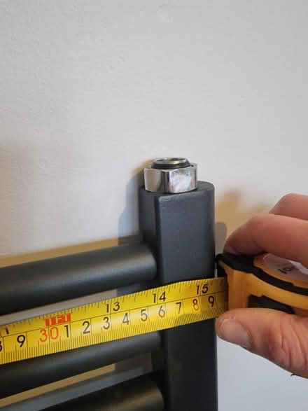 Photo of free Towel radiator, dark grey (RG4) #1