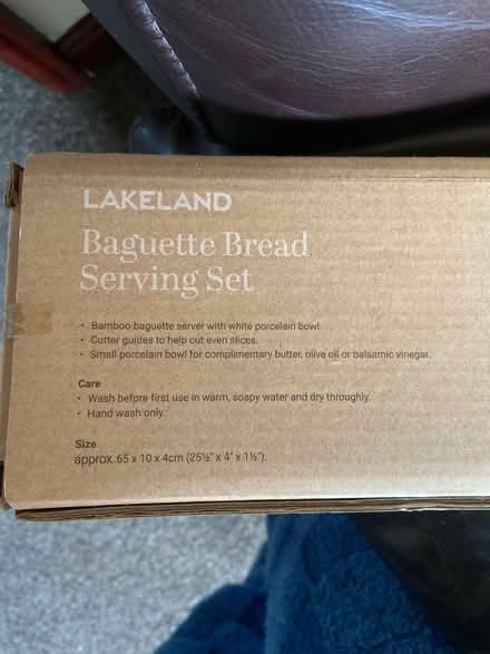 Photo of free Baguette bread serving set (WN7) #3