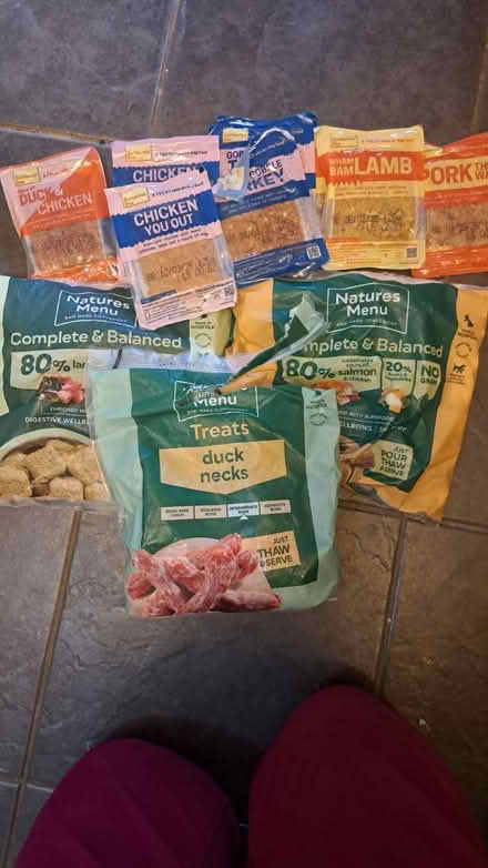 Photo of free Frozen dog food (Collier row) #1