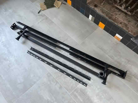 Photo of free Bed Frame Adjustable Width (Pound Ridge) #1