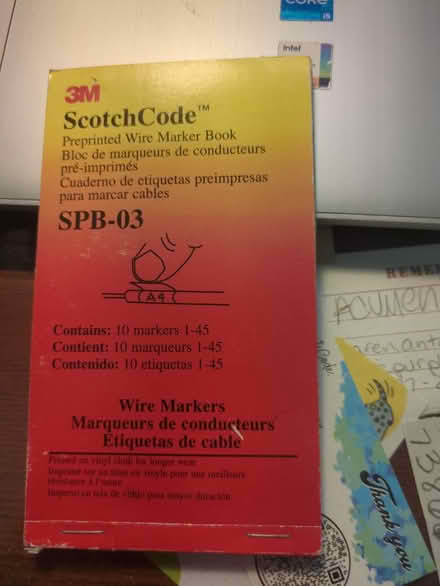 Photo of free Scotch code wire marker book (Leonardo/Middletown) #1