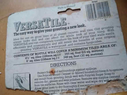 Photo of free Tile grout whitener (CT13) #1