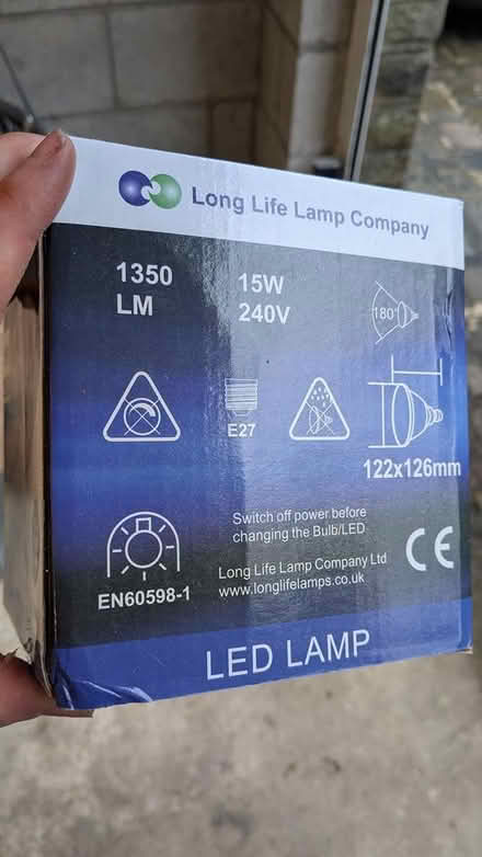 Photo of free 2 x Large LED lightbulbs (Chinley SK23) #1