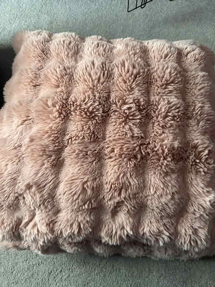 Photo of free Large faux fur cushions (Hyde, SK14) #1