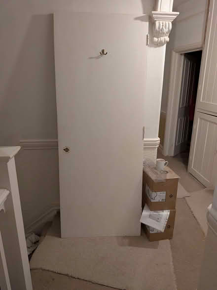 Photo of free Fire Door with brass door handle (Southbourne BH6) #1