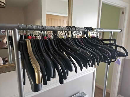 Photo of free Coat Hangers - Plastic (Bridgend South Wales CF31) #1