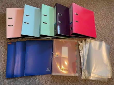 Photo of free Lever arch files etc (Galgate LA2) #1