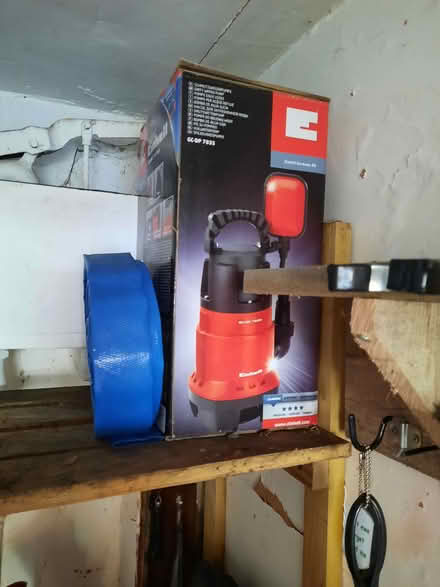 Photo of free Sump pump and hose (Greenhill S8) #1