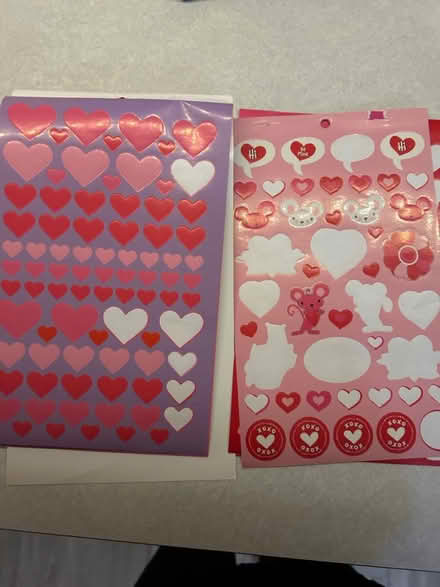 Photo of free Valentine stickers (Woodridge) #1