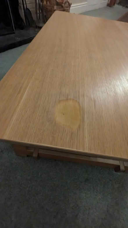 Photo of free Wooden Coffee Table (Chinley SK23) #3