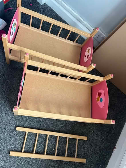 Photo of free Dolls bunk bed (Norwich) #3