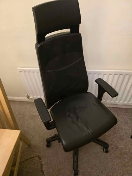Photo of free Office chair, black (Walmley) #1