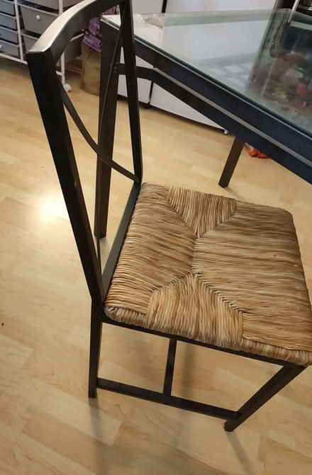 Photo of free IKEA Granas glass top dining table and 4 chairs (Leeds LS2) #2