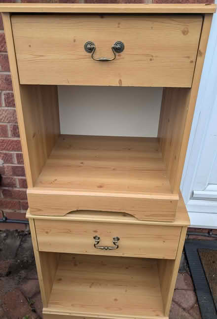 Photo of free Bedside cabinets (Blackpole WR4) #1