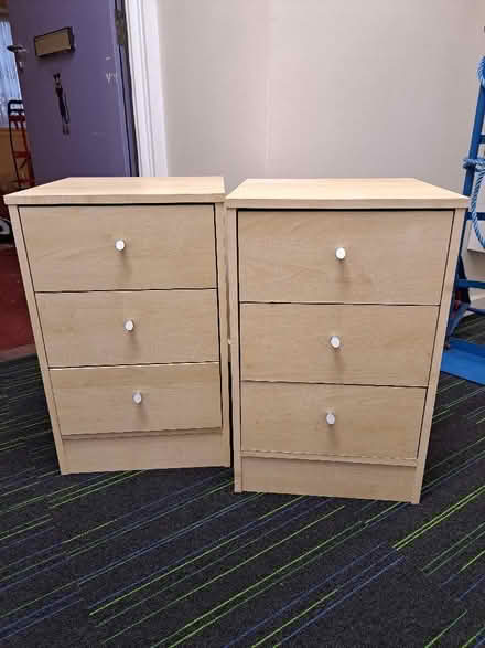 Photo of free 2 bedside cabinets (Seaside BN22) #1