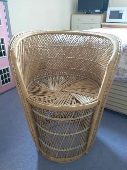Photo of free Wicker chair (Presteigne LD8) #2