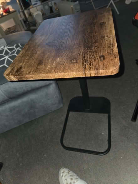 Photo of free Brown settee table (CT9) #1