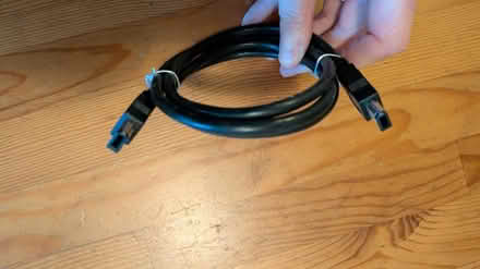 Photo of free FireWire data cables (Shrewsbury, Castlefields) #1