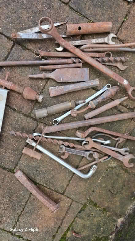 Photo of free Large box of old tools (Crawley Down RH10) #4