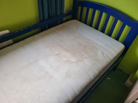 Photo of free Blue painted single bed (BR6) #1