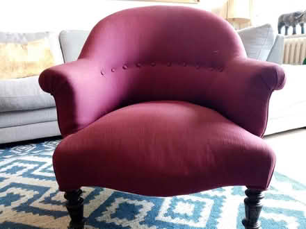 Photo of free Small accent chair (Pimlico, SW1) #1